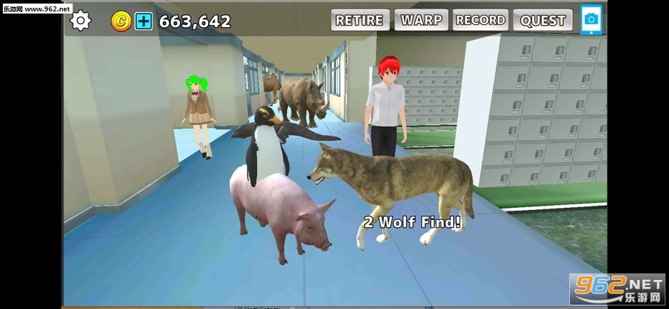 Animal School Simlulator �ɤ��֤ĥ����`�륷�ߥ��`���`(����ѧУģ������׿��)v12.400��ͼ1