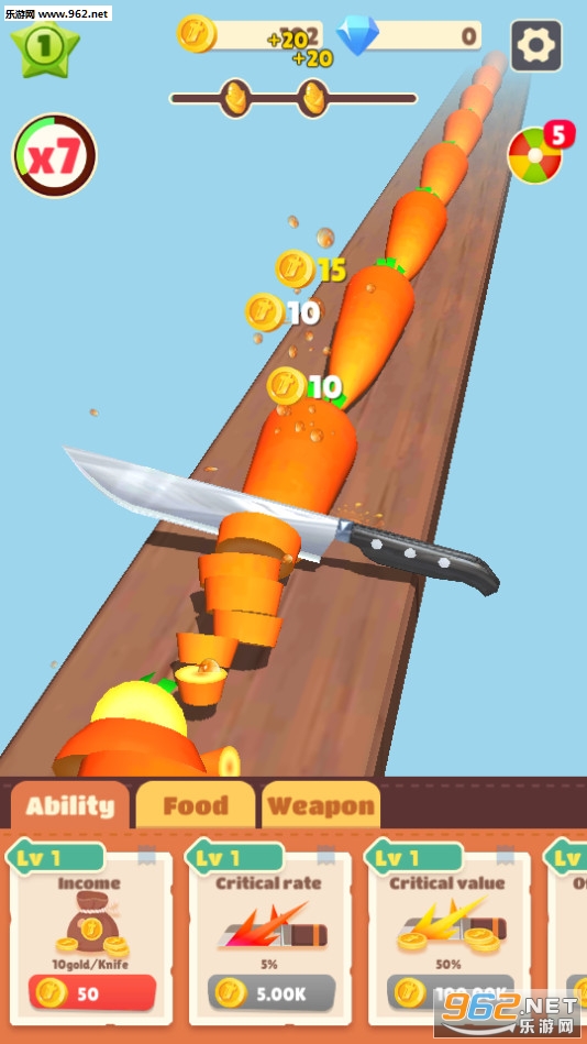 Idle Perfect Chopped(闲置切割大师安卓版)截图1