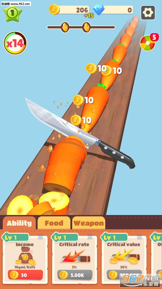 Idle Perfect Chopped(��������������Ϸ)��ͼ1