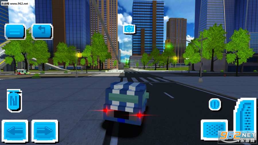 Blocky Cars In Real World(像素汽车模拟器安卓版)截图1