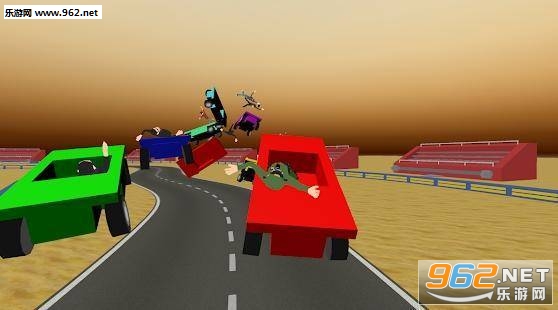 Ragdoll Racing游戏截图1