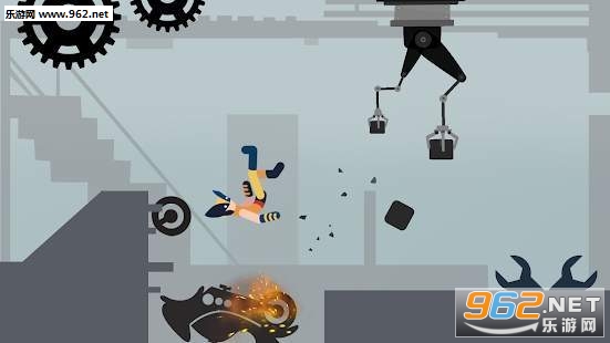 Spider Stickman Ragdoll Dismounting(֩������ż��ж��׿��)��ͼ0