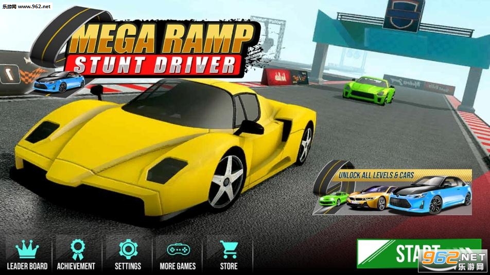 Mega Ramp Stunt Driver(����б���ؼ��������°�)��ͼ2