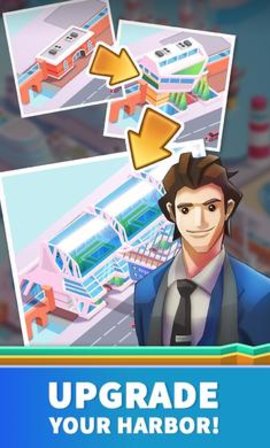 Idle MegaHarbor Tycoon(���øۿڴ�ల׿��)��ͼ1