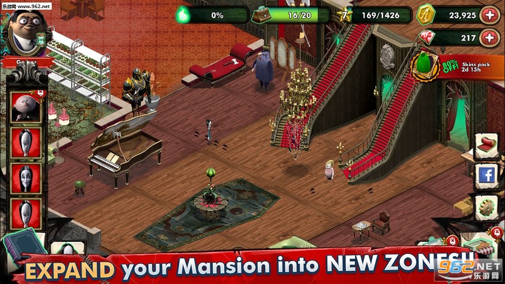 Addams Family Mystery Mansion(亚当斯一家神秘公寓安卓版)截图2