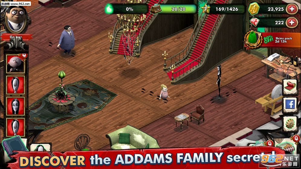 Addams Family Mystery Mansion(亚当斯一家神秘公寓安卓版)截图3