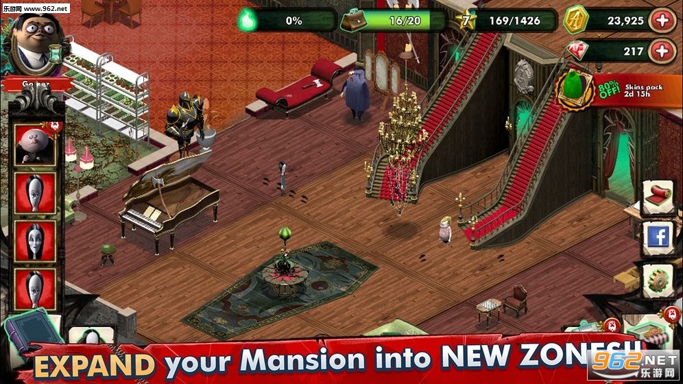 Addams Family Mystery Mansion(亚当斯一家神秘公寓中文汉化版)截图1