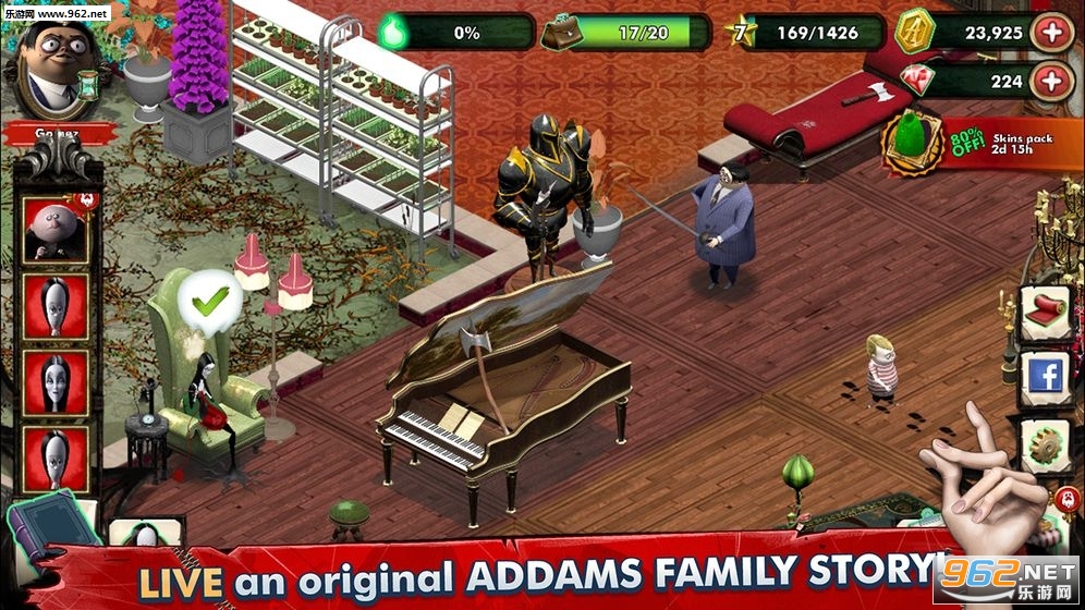 Addams Family Mystery Mansion(亚当斯一家神秘公寓中文汉化版)截图2