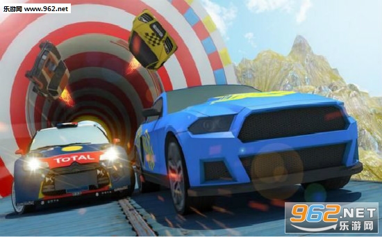 Mountain Climb Mega Ramp(高山攀登巨型坡道手游)截图1