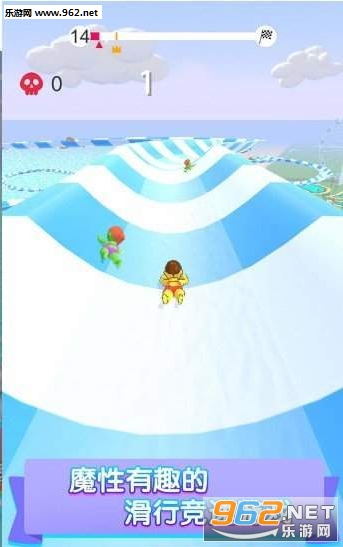 Baby Waterpark.io : Parkour Amusement Parks Thrill宝贝水上乐园大作战游戏截图1