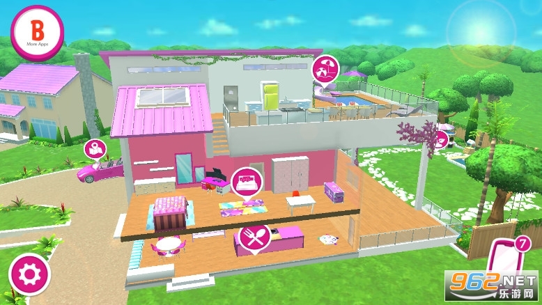 芭比梦幻屋万圣节狂欢(Barbie Dreamhouse Adventures)截图0