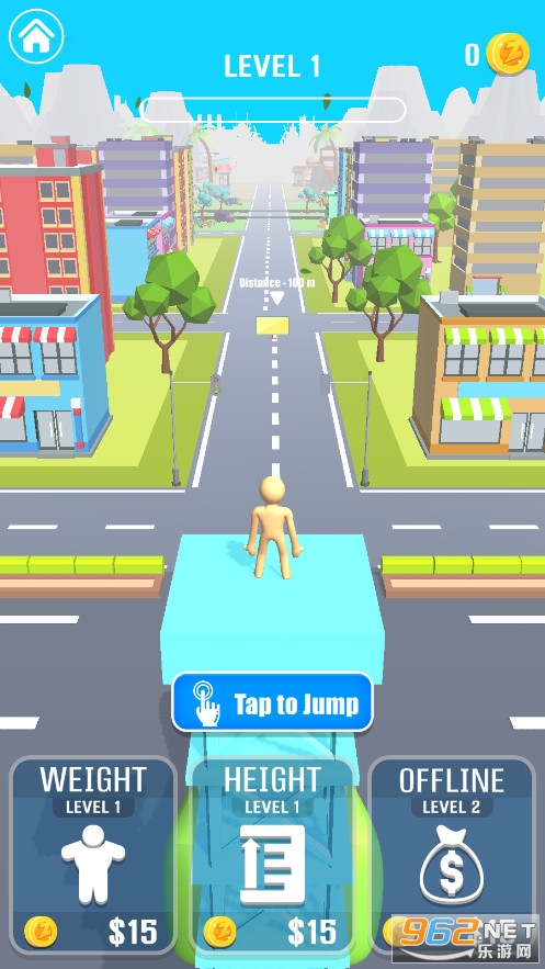 人类空中飞翔小游戏截图0
