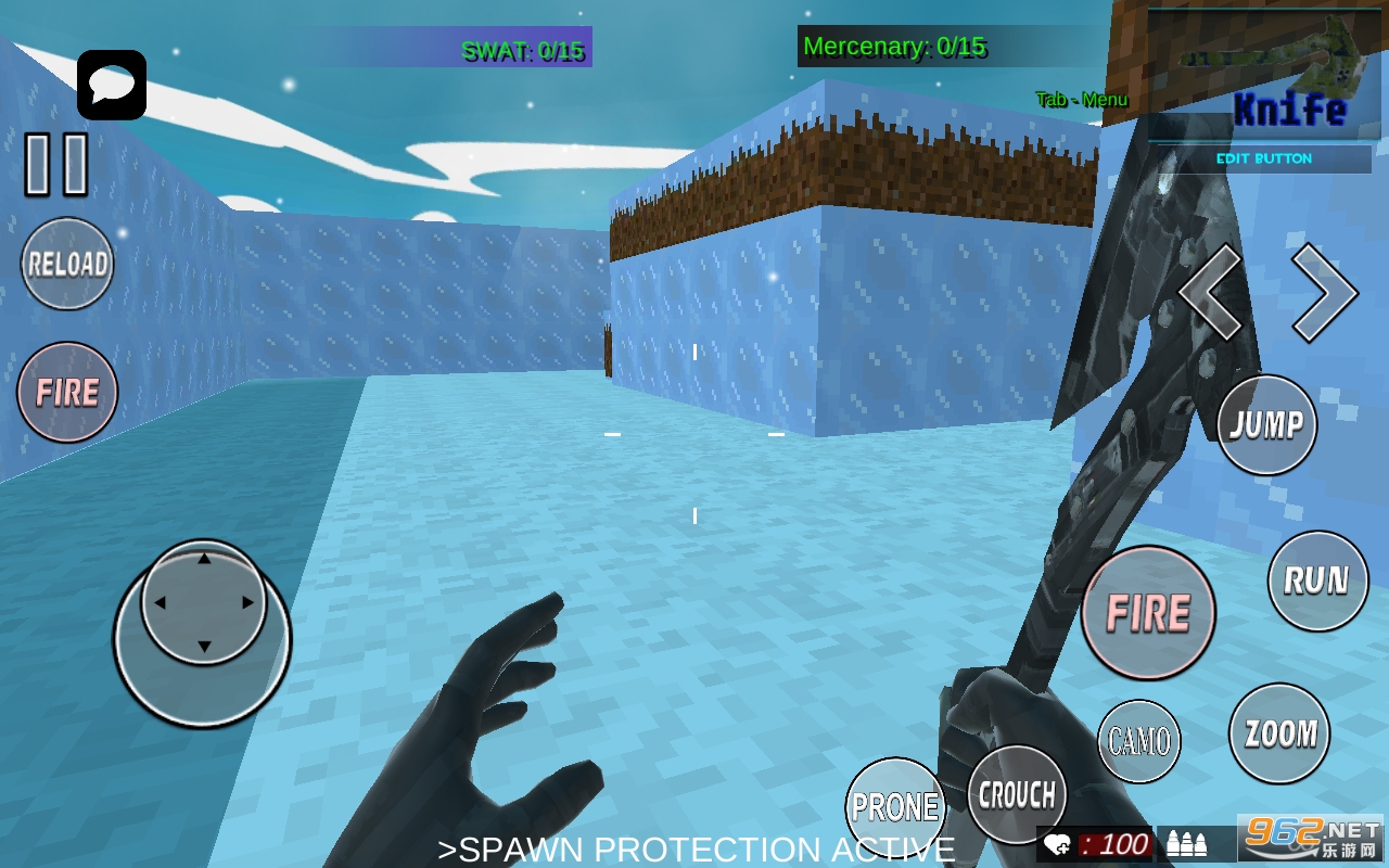 Blocky Swat(我的世界cf版中文版)截图2