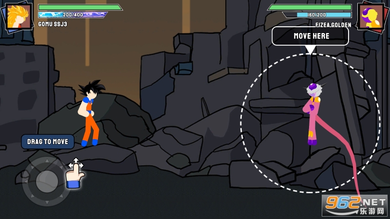 火柴人勇士超级龙影搏斗无限能量版(Stickman Warriors)截图1