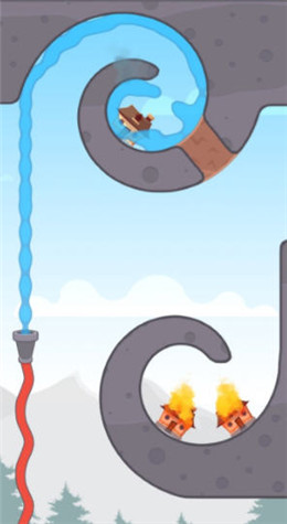 Dig Water挖土引水灭火游戏截图1