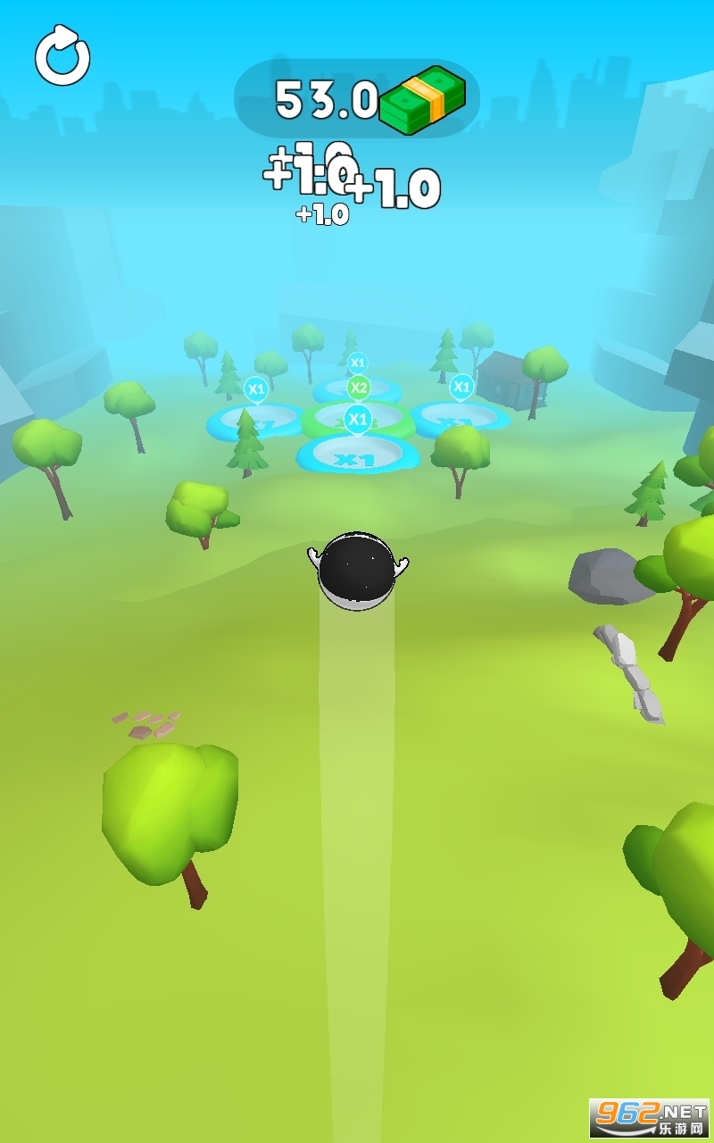 Sky Glider 3D(���ܻ����3D��Ϸ)v3.5 (Sky Glider 3D)��ͼ2
