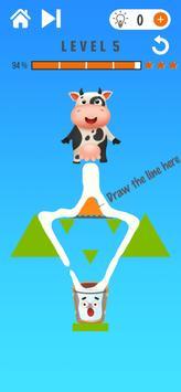 Happy Cow Draw Lines(����ţ���߰�׿��)��ͼ2