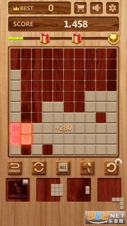 WoodBlock Puzzle(ľ����Ȥ��ƴͼ��׿��)v 1.0.5������ʾ���ͼ1