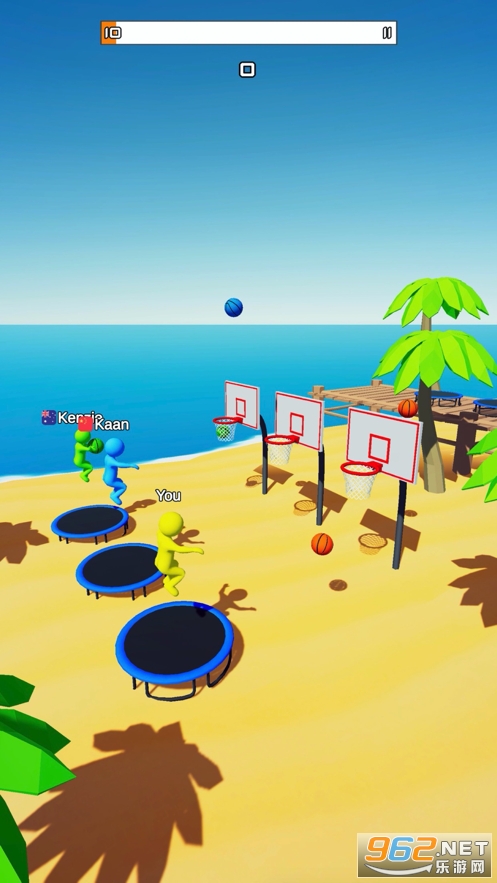 Jump Dunk 3D(��������3D��Ϸ)v0.6 (Jump Dunk 3D)��ͼ2