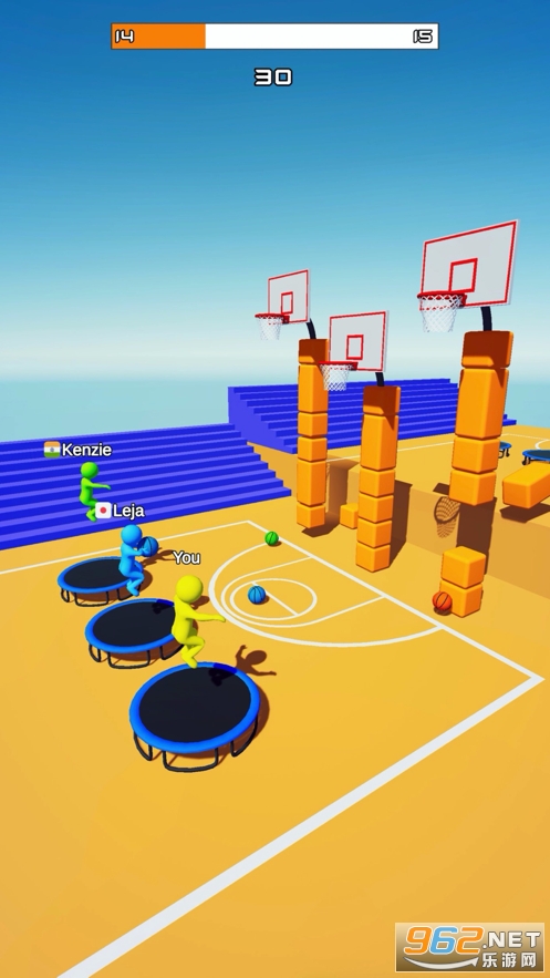 Jump Dunk 3D(��������3D��Ϸ)v0.6 (Jump Dunk 3D)��ͼ3