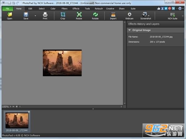 PhotoPad(��������ͼƬ�༭��)v6.74�ٷ����ͼ1