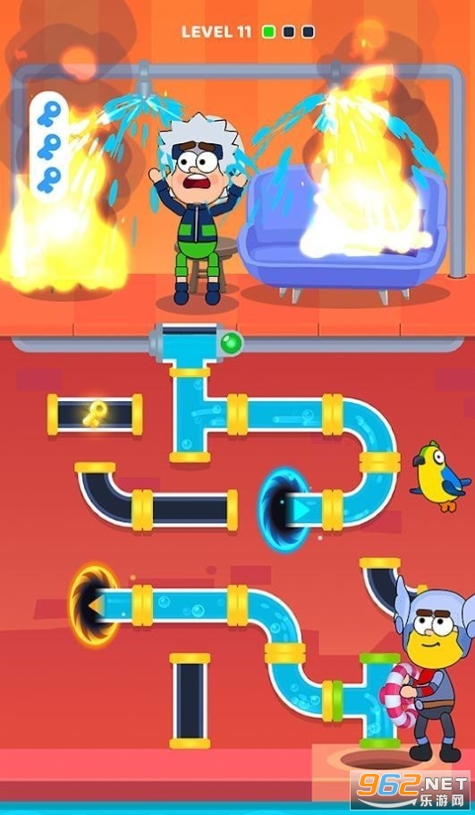 Pipes and Heroes(�ܵ���Ӣ��������)v1.0 ��׿���ͼ1
