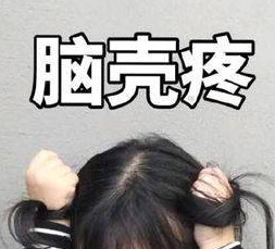 脑壳都睡扁了表情包 脑壳都睡扁了表情包