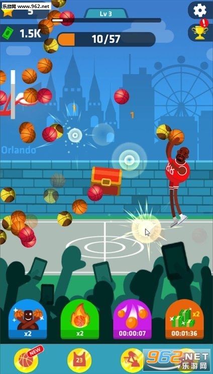 Idle Dunk Master(���ù���������Ϸ)��ͼ0