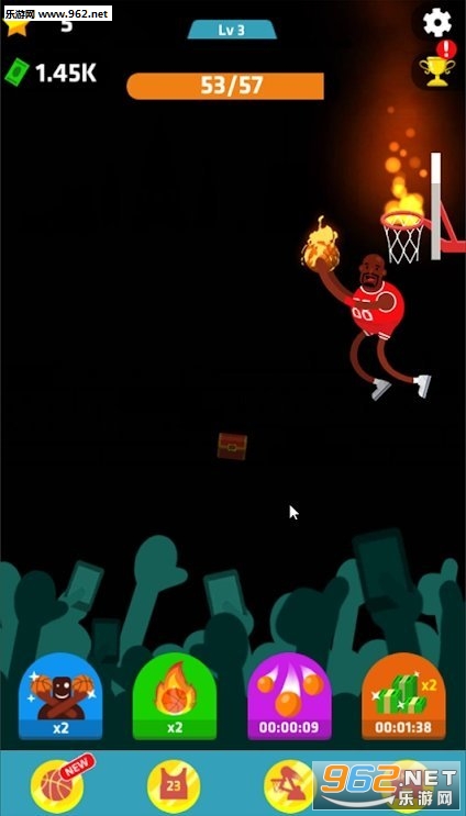 Idle Dunk Master(���ù���������Ϸ)��ͼ1