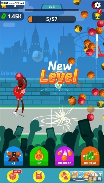 Idle Dunk Master(���ù���������Ϸ)��ͼ2