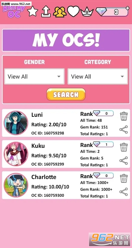 Rate My OC(�����ҵ�OC���İ�)v1.0.5(Rate My OC)��ͼ1