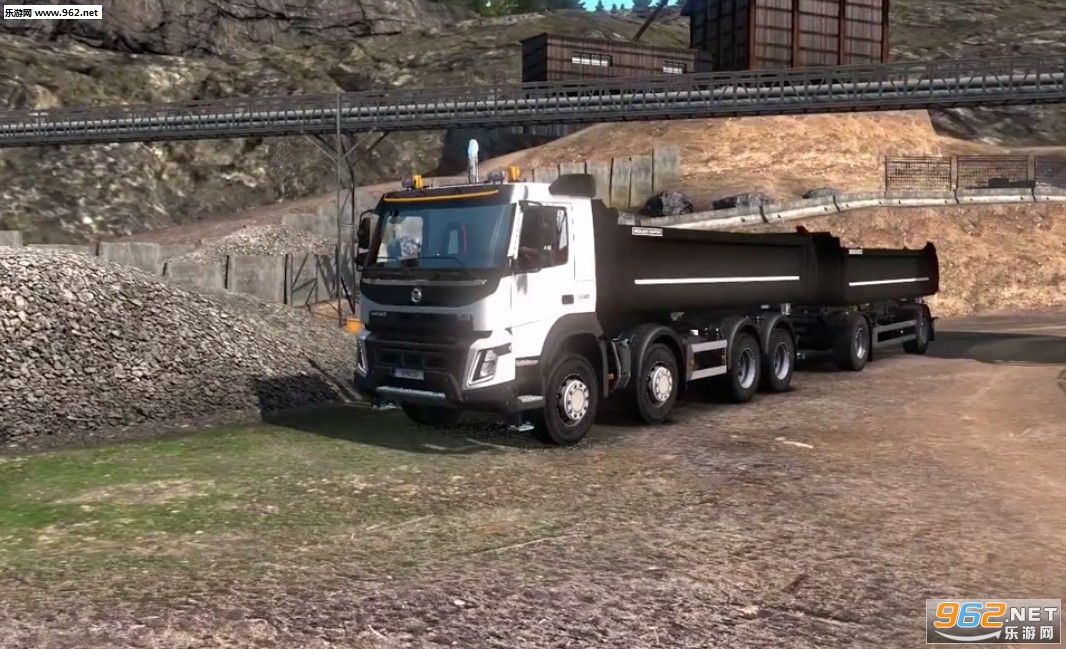 Driving Volvo Truck Simulator 19(�ֶ��ֿ���ģ���ʻ�ֻ���Ϸ)��ͼ0