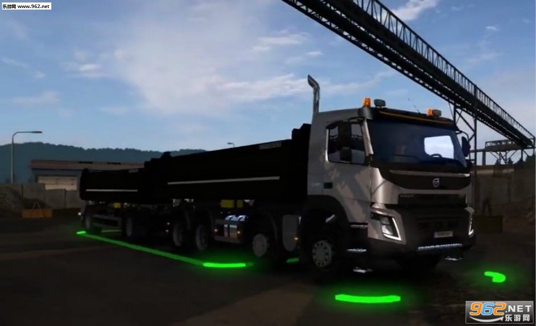 Driving Volvo Truck Simulator 19(�ֶ��ֿ���ģ���ʻ�ֻ���Ϸ)��ͼ1