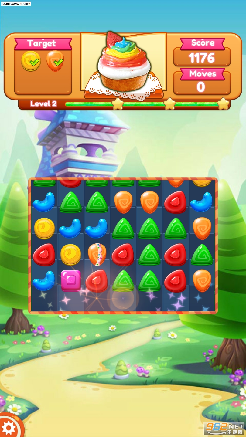Cookie Blast Mania: Match 3 Game Puzzle For Kids(饼干爆炸狂热红包版)截图1