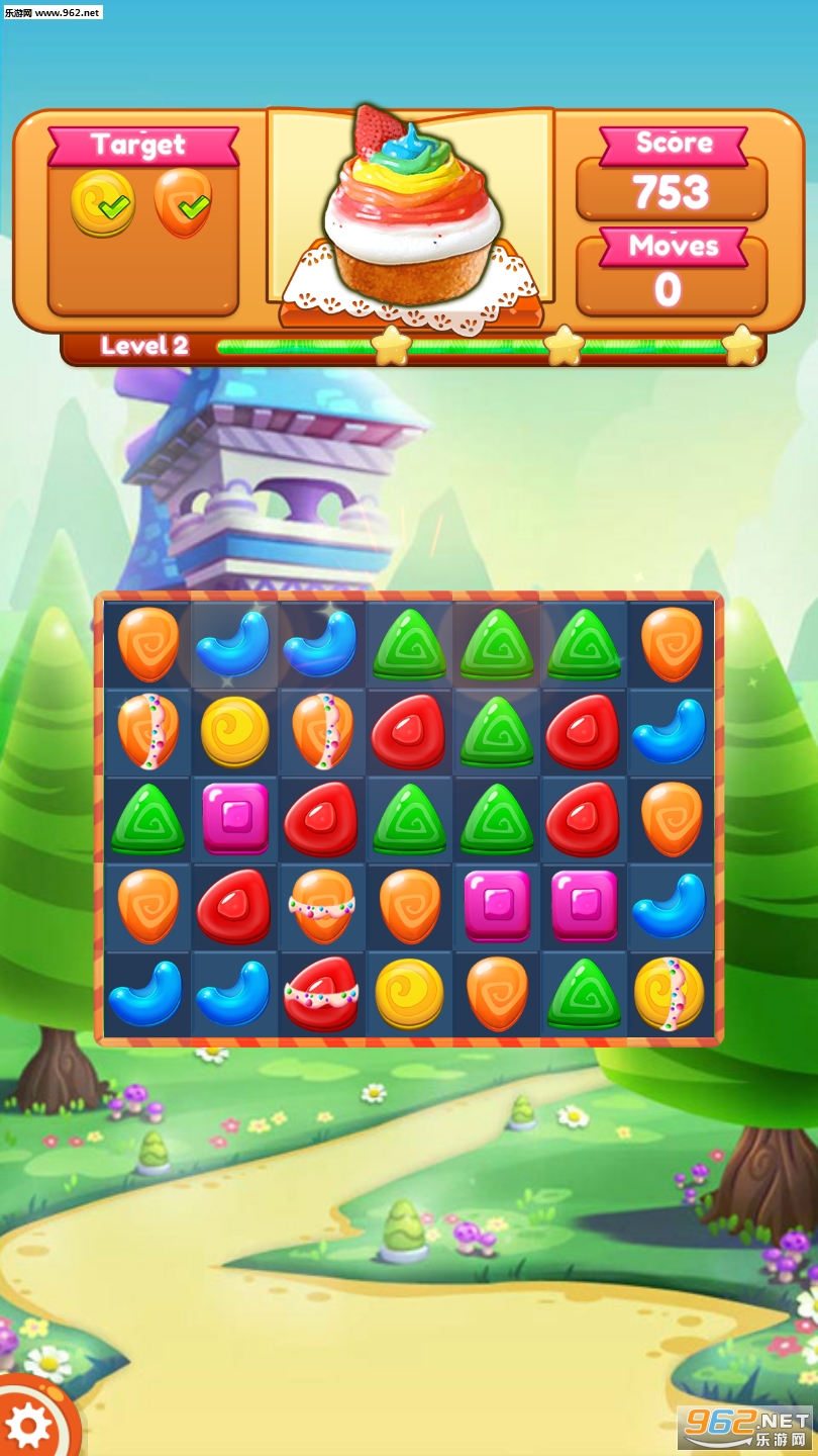 Cookie Blast Mania: Match 3 Game Puzzle For Kids(饼干爆炸狂热红包版)截图2