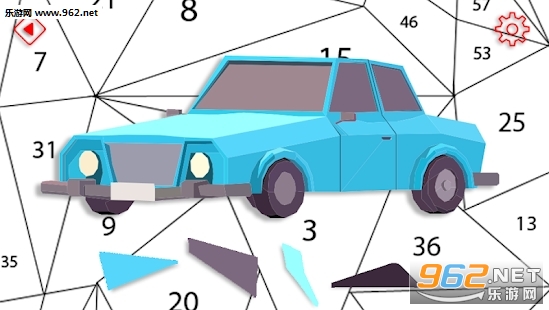 Cars No Poly Art - Polygon Puzzle By Number(�����޶����������׿��)��ͼ1