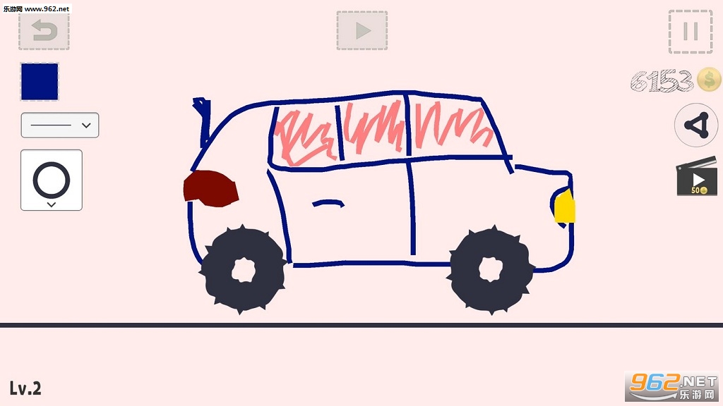 Draw Car(线条画车游戏)截图1
