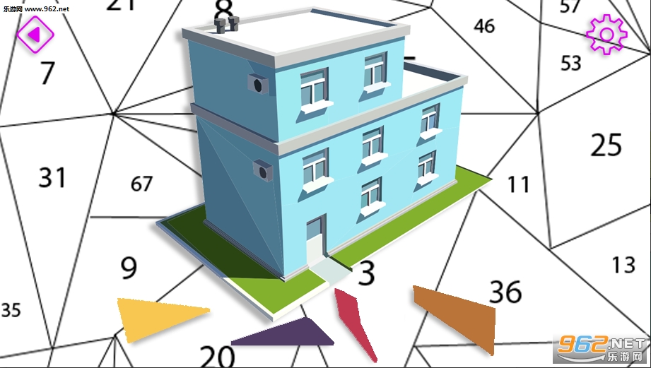 Build A House Poly Art - Puzzle By Number(������ģ������׿��)��ͼ2