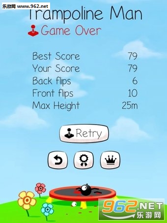 Trampoline 3D(憨憨蹦一蹦安卓版)截图0