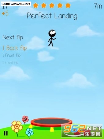 Trampoline 3D(憨憨蹦一蹦安卓版)截图1