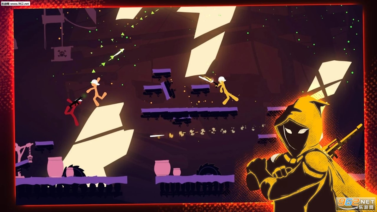 Stickfight Shadow(强光暗战安卓版)截图3