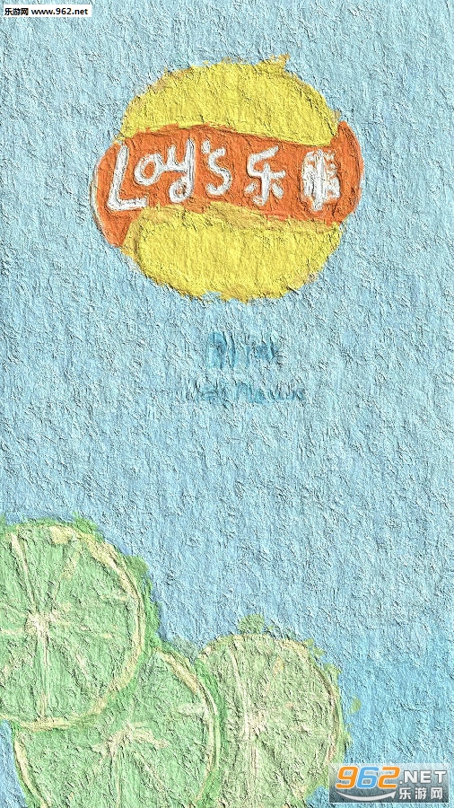 油画风品牌LOGO壁纸