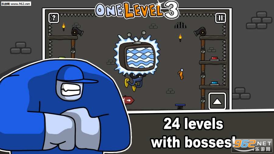 One Level 3: Stickman Jailbreak火柴人越狱3中文版截图4