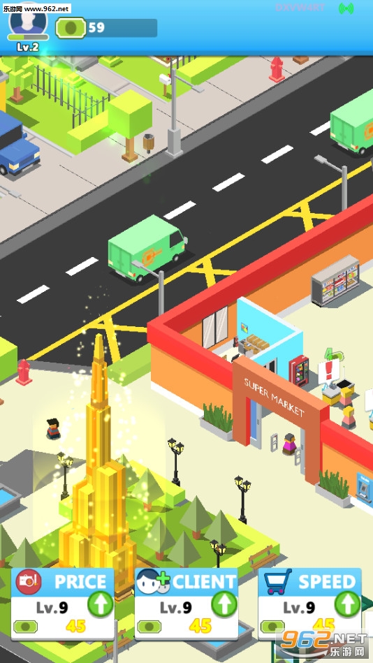 Idle Market Street(放置市场街道安卓版)截图1