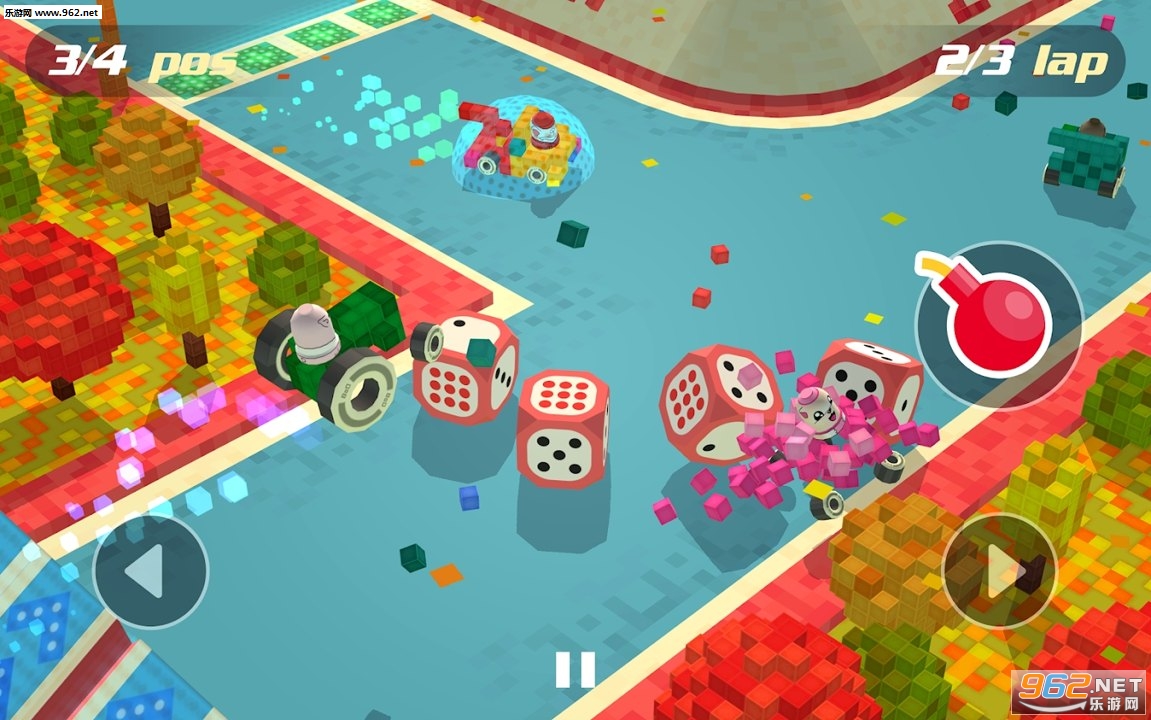 Blocks Racing(积木赛车游戏安卓版)截图1