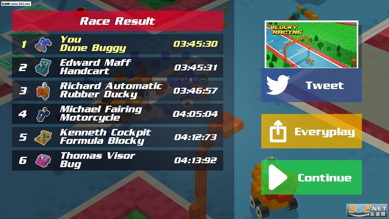 Blocks Racing(积木赛车游戏安卓版)截图0