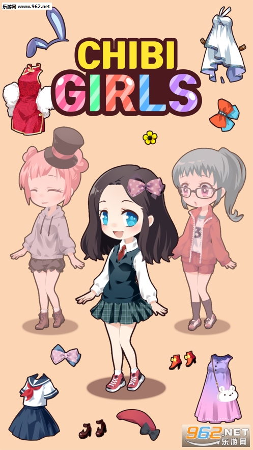 Chibi Girls(赤壁女孩头像制作游戏) Chibi Girls(赤壁女孩头像制作游戏)