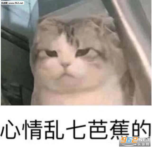 心情乱七芭蕉的表情包 心情乱七芭蕉的表情包