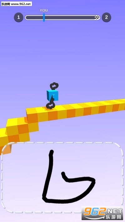画个腿快跑Draw Climber游戏截图0