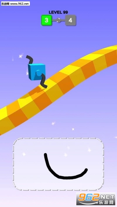 画个腿快跑Draw Climber游戏截图1